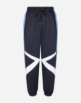 Jersey jogging pants with DG-embroidered patch -  | Dolce &amp; Gabbana