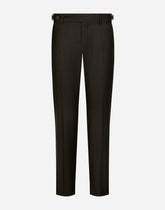 Tailored pinstripe virgin wool pants -  | Dolce &amp; Gabbana