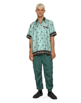 Nylon cargo pants with logo tag -  | Dolce & Gabbana