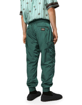 Nylon cargo pants with logo tag -  | Dolce & Gabbana