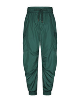 Nylon cargo pants with logo tag -  | Dolce & Gabbana