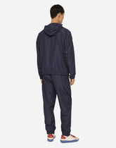 Nylon jogging pants with branded tag -  | Dolce & Gabbana