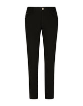 Five-pocket stretch jersey pants -  | Dolce & Gabbana