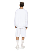 Jogging shorts with DG embroidery and DG Monogram -  | Dolce & Gabbana