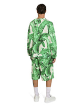Banana-tree-print jogging shorts -  | Dolce &amp; Gabbana
