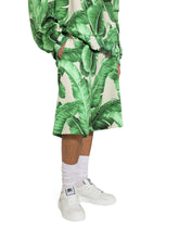 Banana-tree-print jogging shorts -  | Dolce &amp; Gabbana