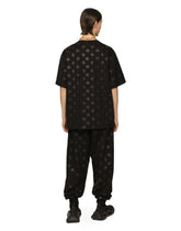 Jersey jogging pants with DG Monogram print -  | Dolce &amp; Gabbana