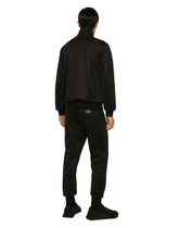 Technical jersey jogging pants with tag -  | Dolce &amp; Gabbana