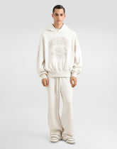 Stretch jersey jogging pants with embroidery -  | Dolce &amp; Gabbana