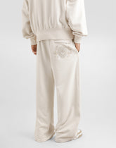Stretch jersey jogging pants with embroidery -  | Dolce &amp; Gabbana