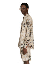 Floral-print silk vanity shorts -  | Dolce & Gabbana