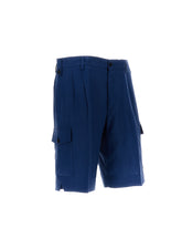 Bermuda cargo shorts in linen -  | Dolce &amp; Gabbana