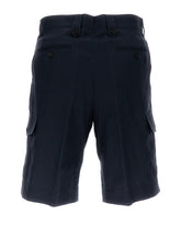 Bermuda cargo shorts in linen -  | Dolce &amp; Gabbana
