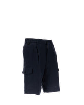 Bermuda cargo shorts in linen -  | Dolce &amp; Gabbana