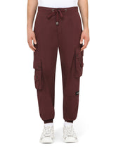 Garment-dyed cotton jogging pants -  | Dolce &amp; Gabbana
