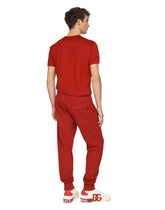 Jersey jogging pants with embroidery -  | Dolce &amp; Gabbana