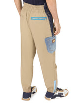 Stretch cotton cargo pants with denim details -  | Dolce & Gabbana