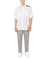 Stretch cotton pants with multiple pockets -  | Dolce & Gabbana