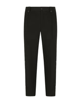 Pants with lace side bands -  | Dolce & Gabbana
