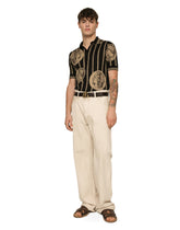 Overdyed jeans with raw hem details -  | Dolce & Gabbana