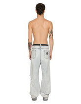 Oversize jeans with rips, print and DGVIB3 patch -  | Dolce &amp; Gabbana