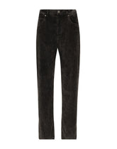 Oversize velvet pants -  | Dolce &amp; Gabbana