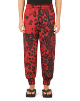 Leopard-print jogging pants -  | Dolce & Gabbana