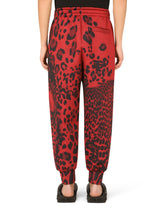 Leopard-print jogging pants -  | Dolce & Gabbana