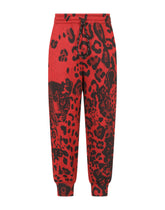 Leopard-print jogging pants -  | Dolce & Gabbana