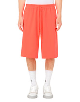 Jersey jogging shorts with DG logo -  | Dolce & Gabbana
