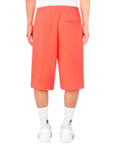 Jersey jogging shorts with DG logo -  | Dolce & Gabbana