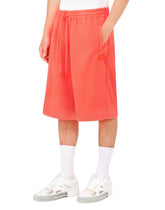 Jersey jogging shorts with DG logo -  | Dolce & Gabbana