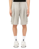 Cargo jogging shorts with DG logo -  | Dolce & Gabbana