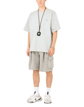 Cargo jogging shorts with DG logo -  | Dolce & Gabbana