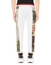 Camouflage patchwork jogging pants -  | Dolce & Gabbana
