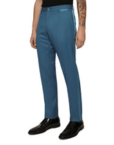 Tailored stretch wool tuxedo pants -  | Dolce &amp; Gabbana