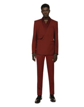 Tailored stretch wool tuxedo pants -  | Dolce &amp; Gabbana