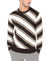 Silk and cashmere jacquard round-neck sweater -  | Dolce &amp; Gabbana