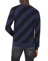 Silk and cashmere jacquard round-neck sweater -  | Dolce &amp; Gabbana