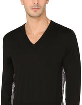 Camouflage double-construction pullover -  | Dolce & Gabbana