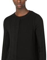 Cotton round-neck sweater -  | Dolce & Gabbana