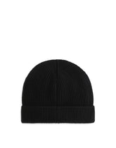 Wool fisherman’s rib knit hat -  | Dolce & Gabbana