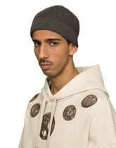 Wool fisherman’s rib knit hat -  | Dolce &amp; Gabbana