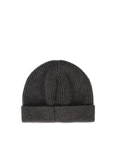Wool fisherman’s rib knit hat -  | Dolce &amp; Gabbana