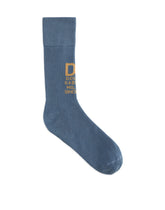 Stretch cotton socks with jacquard DG logo -  | Dolce &amp; Gabbana