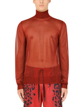 Technical yarn turtle-neck sweater -  | Dolce & Gabbana