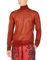 Technical yarn turtle-neck sweater -  | Dolce & Gabbana