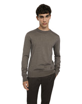 Silk round-neck sweater with DG hardware -  | Dolce &amp; Gabbana