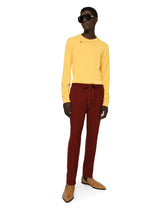 Wool round-neck sweater with DG hardware -  | Dolce & Gabbana
