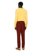 Wool round-neck sweater with DG hardware -  | Dolce & Gabbana
